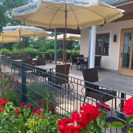 Hotel Heimfeld Restaurant Cafe Garching an Der Alz ภายนอก รูปภาพ
