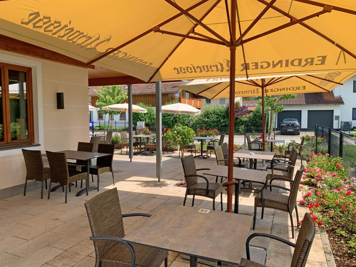 Hotel Heimfeld Restaurant Cafe Garching an Der Alz ภายนอก รูปภาพ