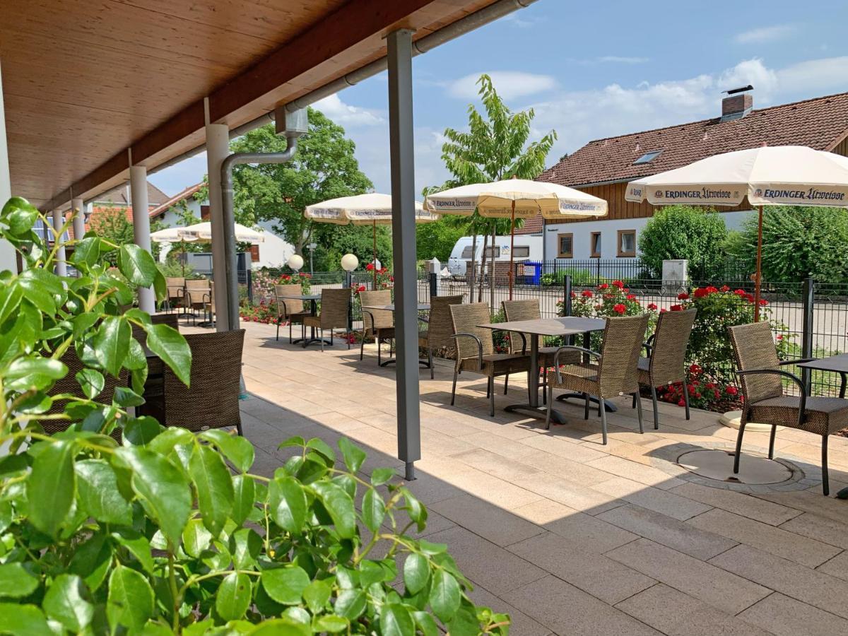 Hotel Heimfeld Restaurant Cafe Garching an Der Alz ภายนอก รูปภาพ